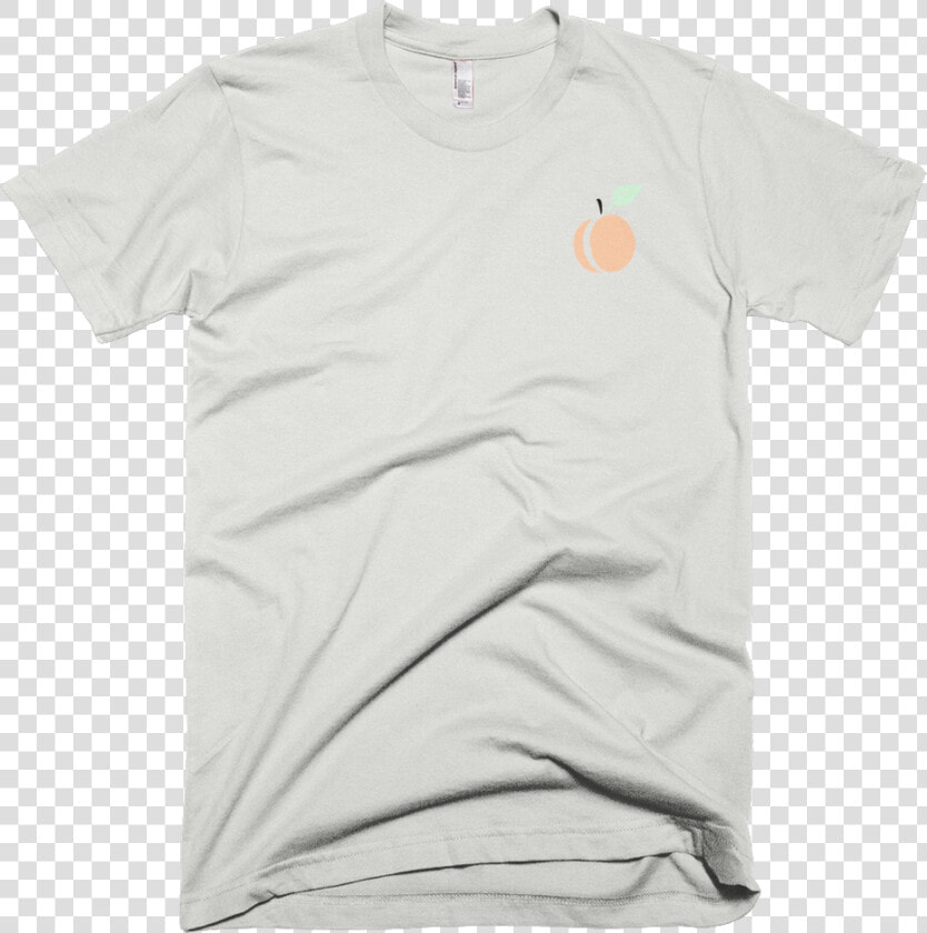 Peach Emoji Mhl Plain Logo New One 1 Mockup Front Wrinkled   Mumford And Sons Delta T Shirt  HD Png DownloadTransparent PNG