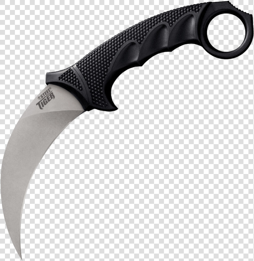 Steel Tiger Knife By Cold Steel   Cold Steel Karambit  HD Png DownloadTransparent PNG