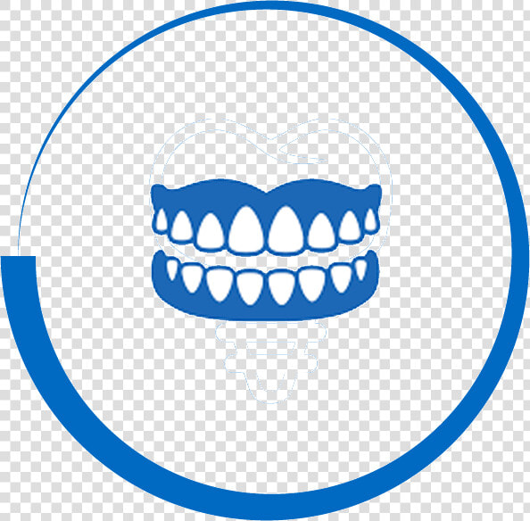 Denture Logo Clipart   Png Download   Black And White Dentures  Transparent PngTransparent PNG