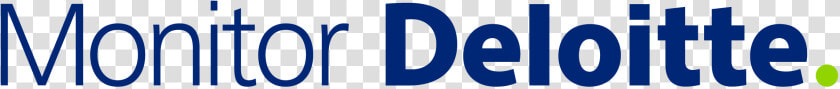 Deloitte Monitor Logo  HD Png DownloadTransparent PNG