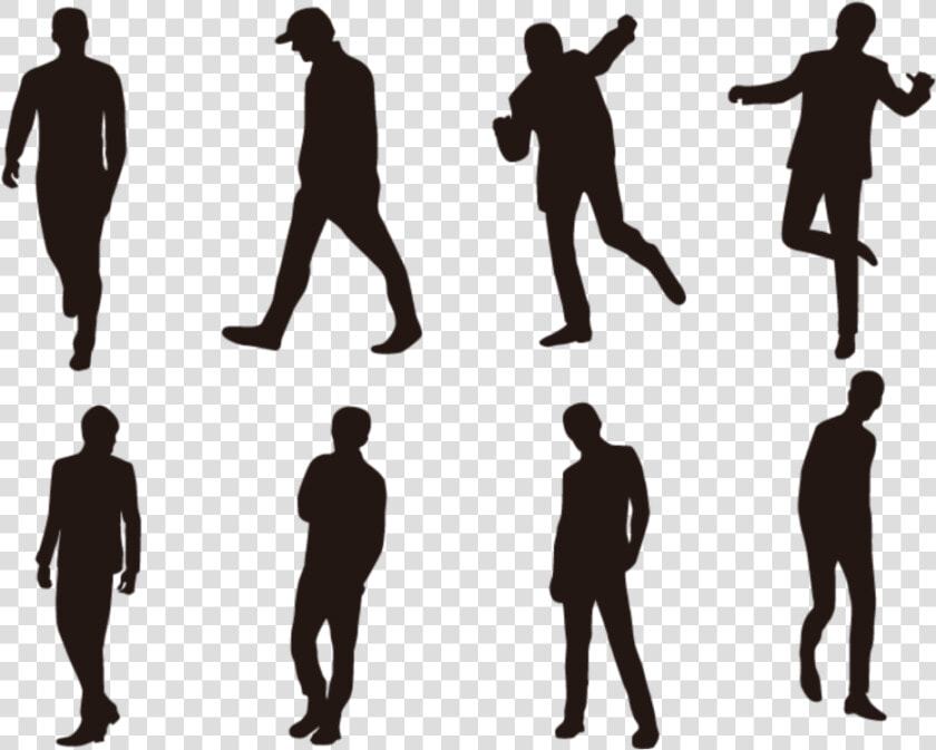  freetoedit  sticker  shadow  man  people  black  guy   People Silhouette Vector Png  Transparent PngTransparent PNG