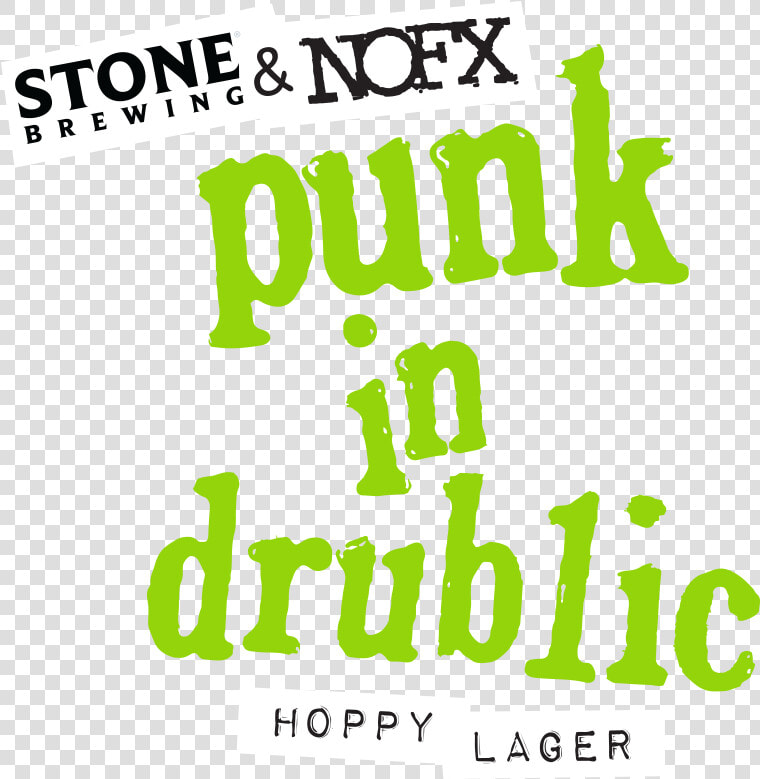 Stone  amp  Nofx Punk In Drublic Hoppy Lager   Punk In Drublic Logo  HD Png DownloadTransparent PNG