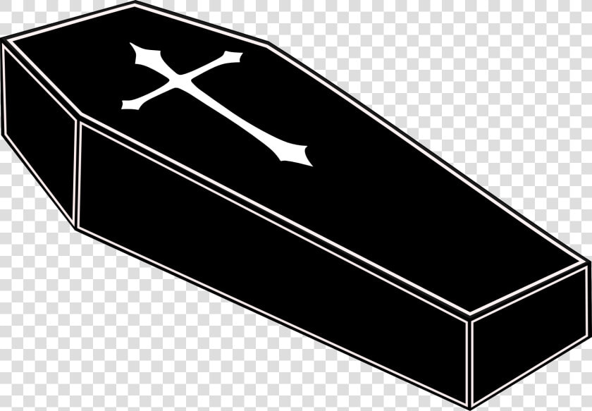 Collection Of Cartoon   Coffin Clipart  HD Png DownloadTransparent PNG