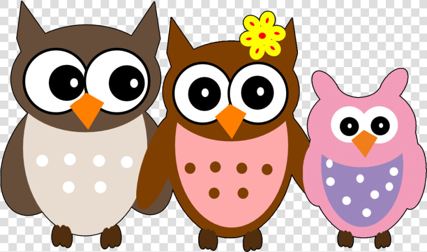 Surprised Clipart Owl   Family Of Owls Clipart  HD Png DownloadTransparent PNG