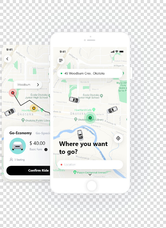 Taxi Booking App  HD Png DownloadTransparent PNG