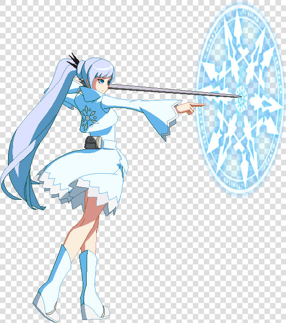 Blazblue Cross Tag Battle Weiss Schnee  HD Png DownloadTransparent PNG