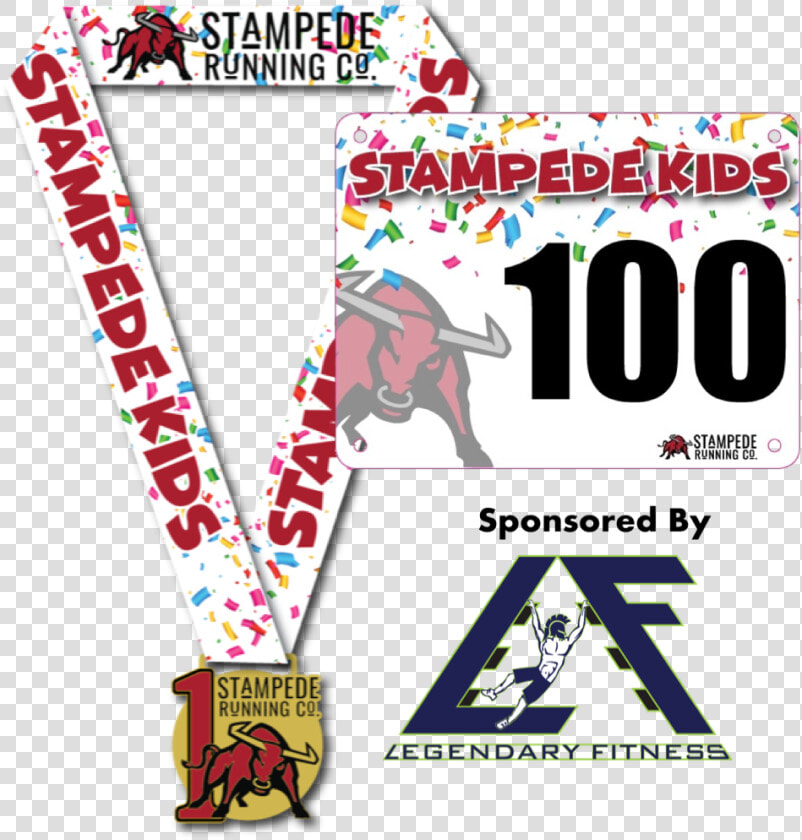 Stampede Kids Sponsored By Legendary Fitness   Graphic Design  HD Png DownloadTransparent PNG