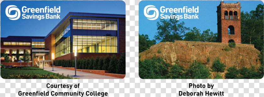 Greenfield Savings Bank Logo On A Photo Of Greenfield   House  HD Png DownloadTransparent PNG