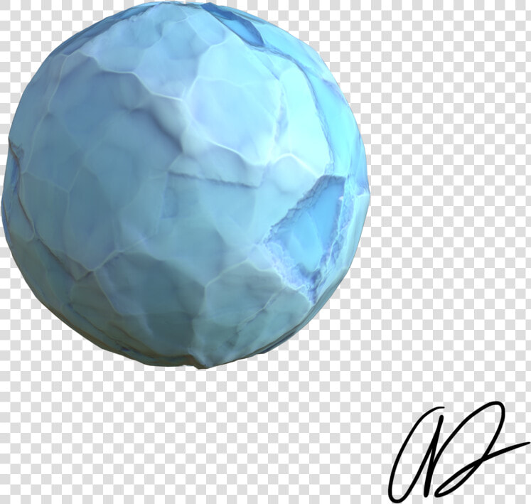 Styalized Ice Texture V6 03   Sphere  HD Png DownloadTransparent PNG