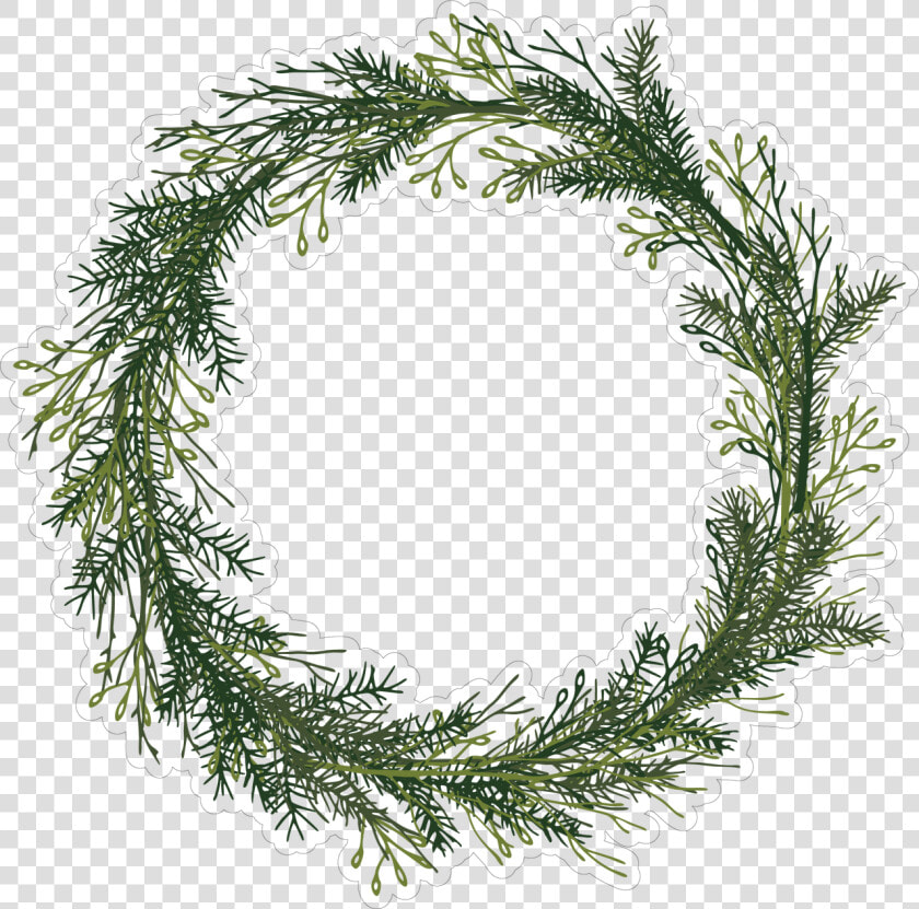 Let It Snow Wreath Print  amp  Cut File  HD Png DownloadTransparent PNG