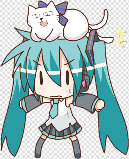 Neko Png   Neko Png   Chibi Miku  Transparent PngTransparent PNG