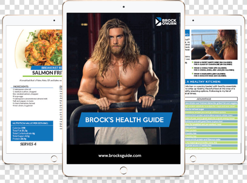 Brock O Hurn New Year   Png Download   Long Hair Bodybuilder With Beard  Transparent PngTransparent PNG