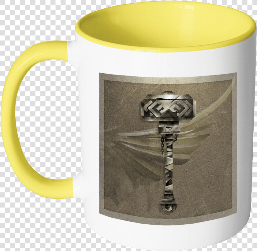 Mjolnir Viking Drinking Mug Class   Mug  HD Png DownloadTransparent PNG