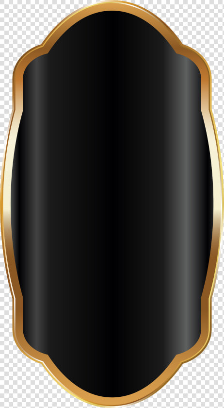 Label Template Black Png   Black And Gold Label Png  Transparent PngTransparent PNG