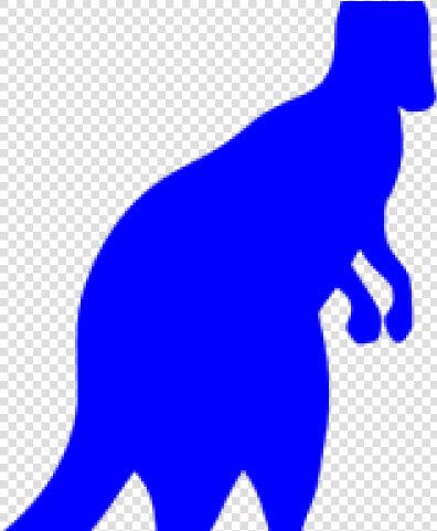 Kangaroo Clipart Blue   Blue Kangaroo  HD Png DownloadTransparent PNG