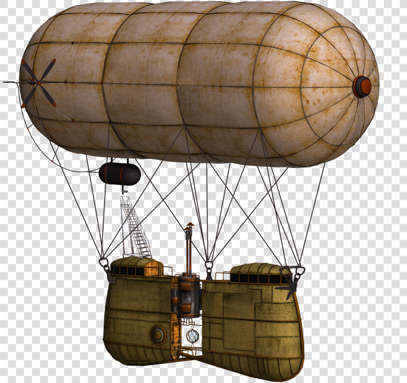 Steampunk  Balloon  Aerostat  Flight  Wind  Free Image   Steampunk Balloon Png  Transparent PngTransparent PNG