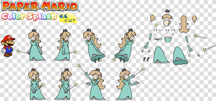 Prelude To The Recolored Paper Tale   Cartoon  HD Png DownloadTransparent PNG