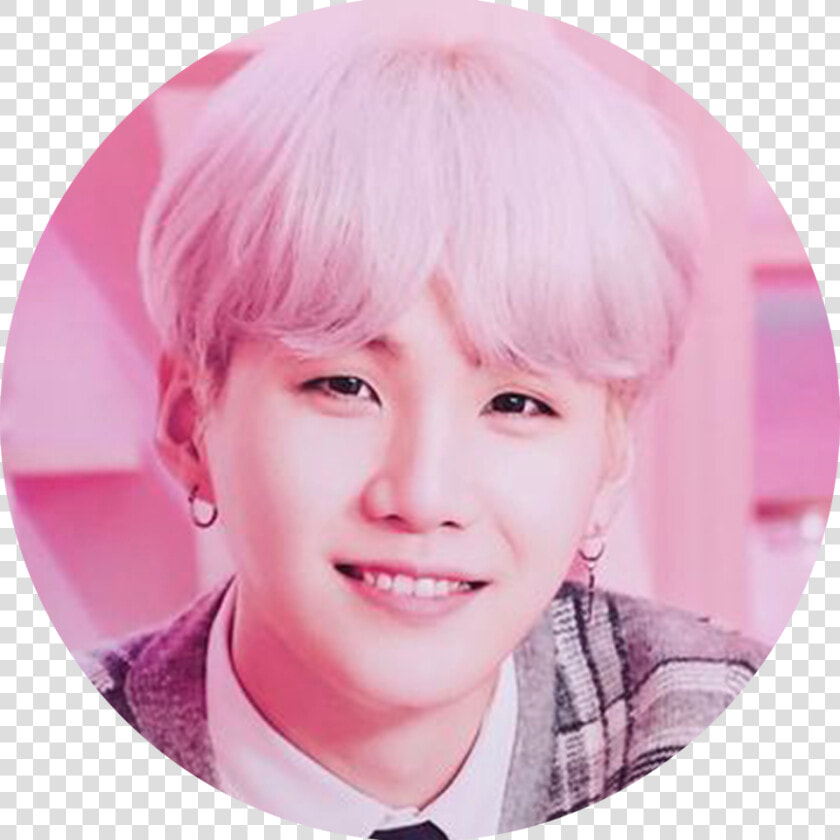 Collapsible Grip  amp  Stand For Phones And Tablets   Yoongi Pastel Pink Aesthetic  HD Png DownloadTransparent PNG