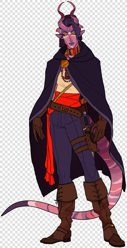 “shail Vakoth  My Tiefling Warlock For A D amp d Campaign   Tiefling Warlock Male  HD Png DownloadTransparent PNG