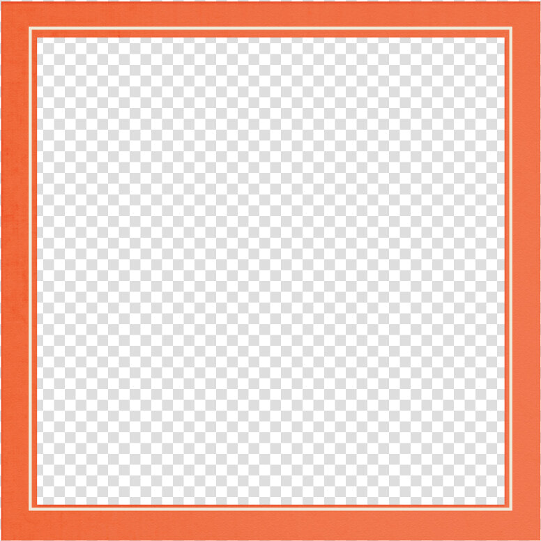 Transparent Black Square Outline Png   Orange Square Frame Png  Png DownloadTransparent PNG