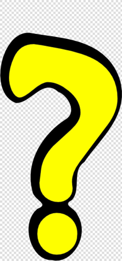 Question Mark Free Clipart Image With Transparent Yellow   Yellow Question Mark Png  Png DownloadTransparent PNG