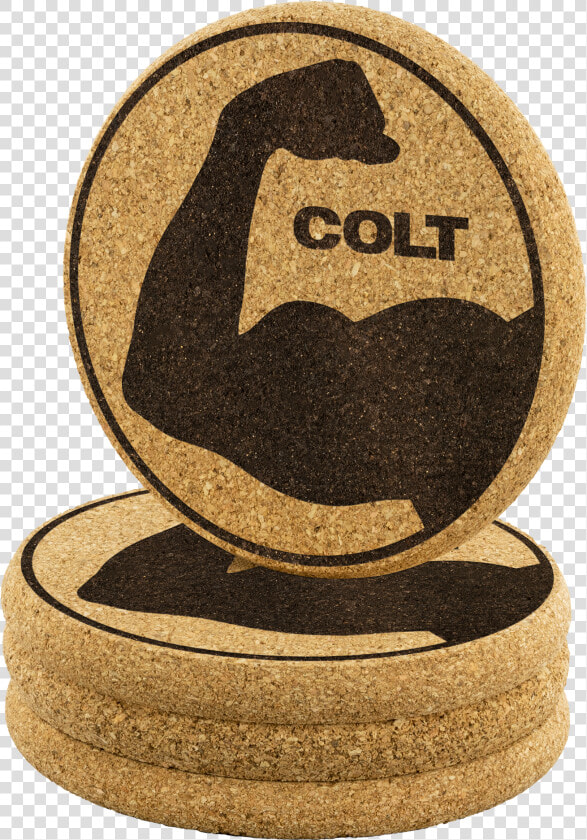 Colt Cork Bicep Coasters   Trophy  HD Png DownloadTransparent PNG