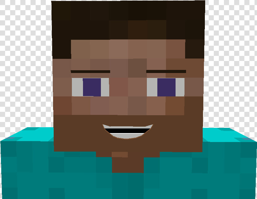 Steve Minecraft Smirk  HD Png DownloadTransparent PNG