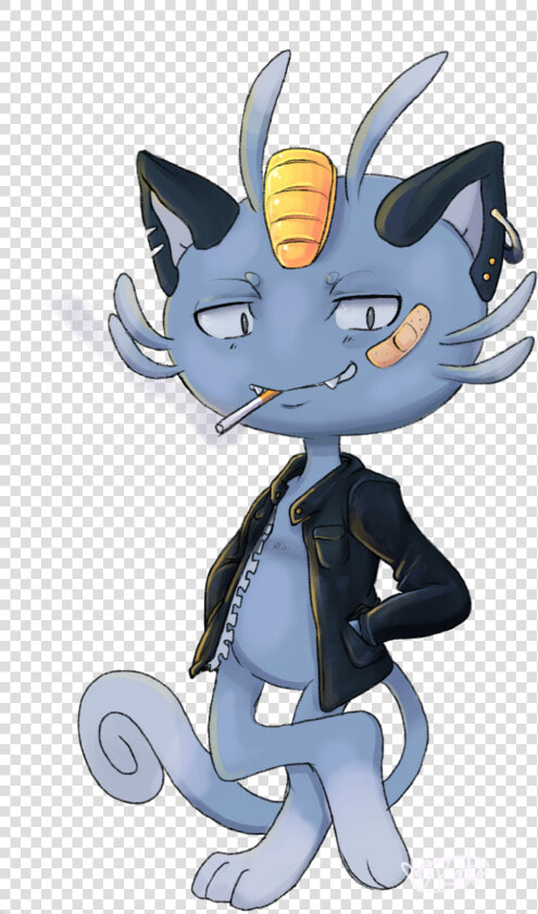 Transparent Alolan Meowth Png   Cartoon  Png DownloadTransparent PNG