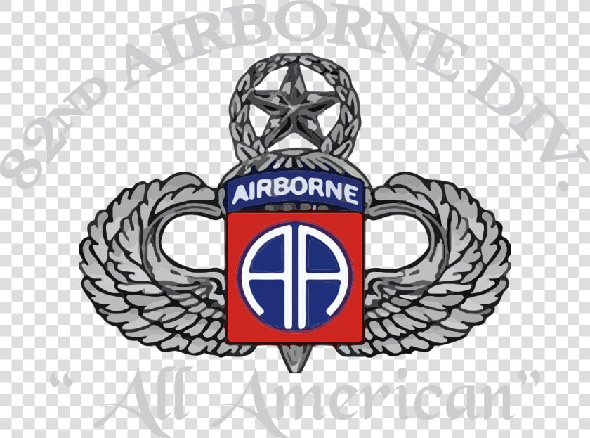 82nd Airborne Jumpmaster Wings  HD Png DownloadTransparent PNG