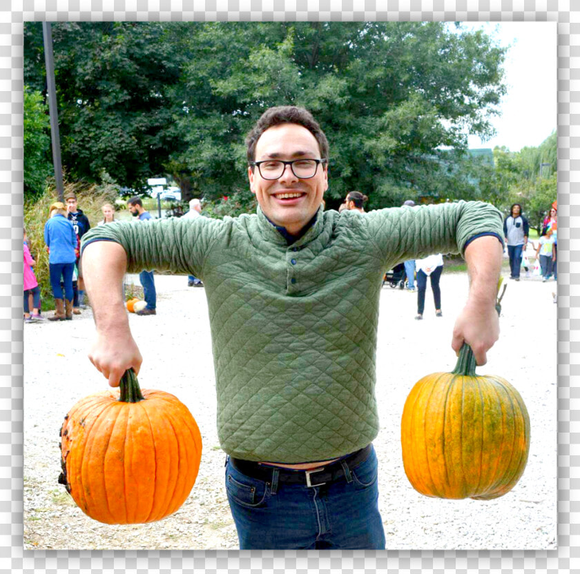 Guy With Pumpkins  HD Png DownloadTransparent PNG