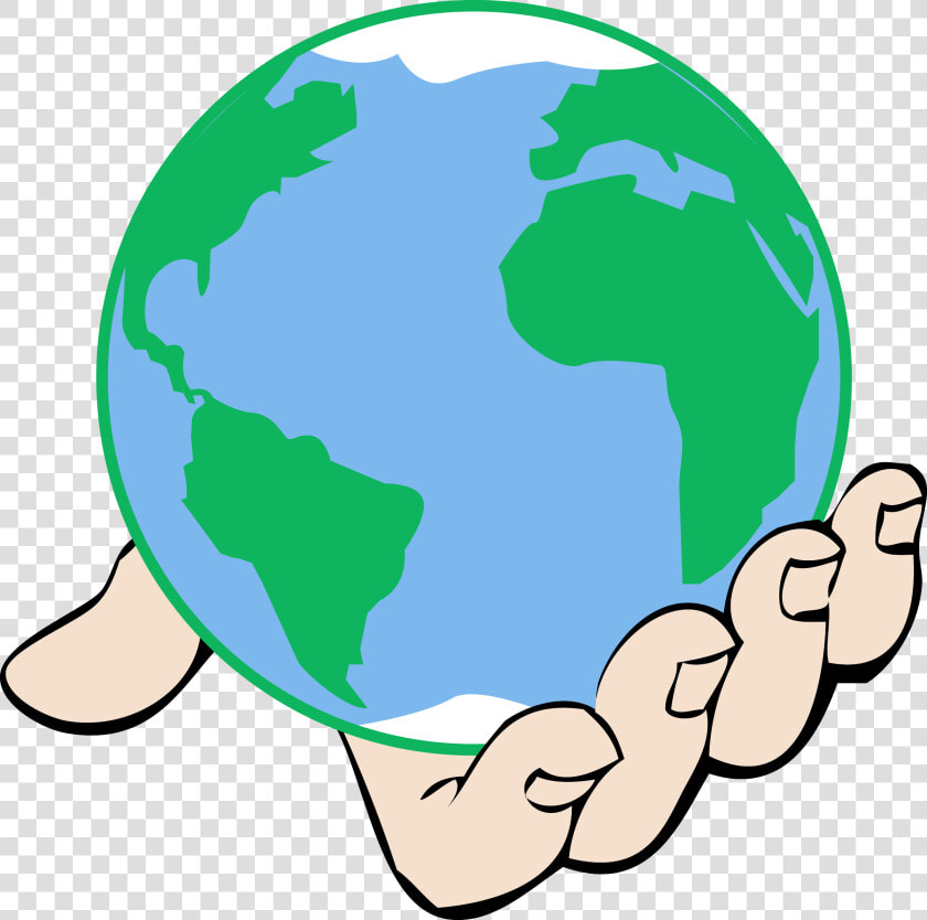 Earth  Give  Giving  God  Hand  Handing  Open  Palm   World In Hand Clipart  HD Png DownloadTransparent PNG