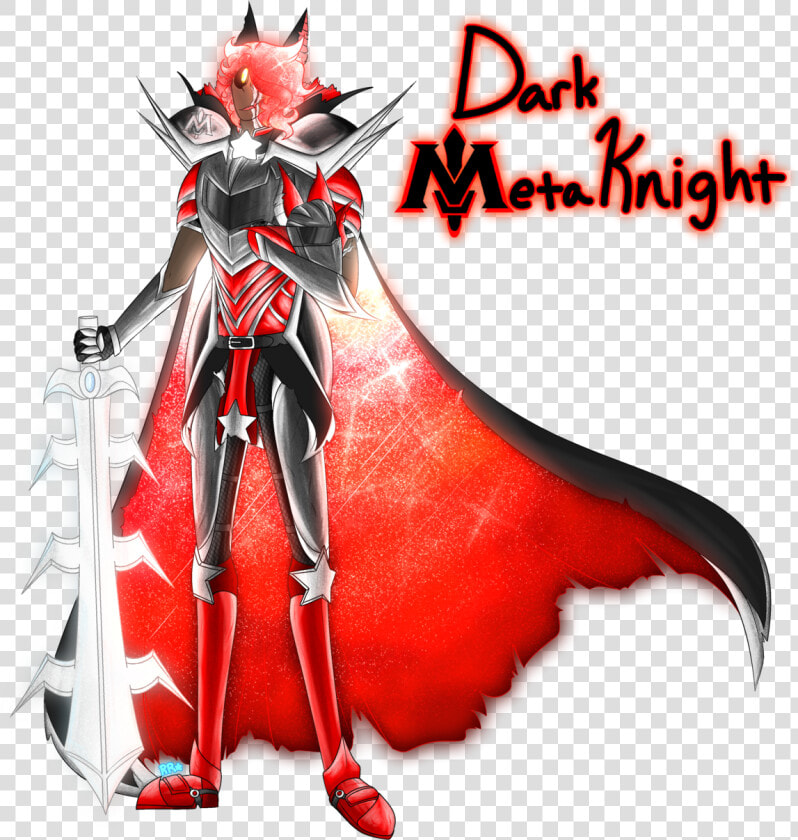 Finally Completed My New Ref Of Dark Meta Knight This   Dark Meta Knight Human  HD Png DownloadTransparent PNG