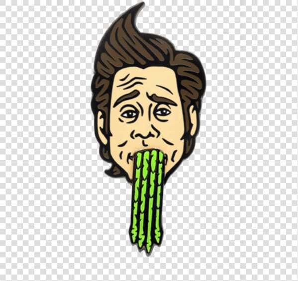 Ace Ventura Pin   Ace Ventura Face Asparagus  HD Png DownloadTransparent PNG