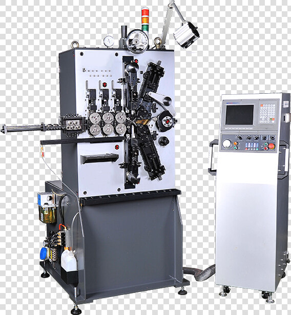 Ed 30c Model Of 5 Axes Cnc Coil Spring Making Machine   Machine Tool  HD Png DownloadTransparent PNG