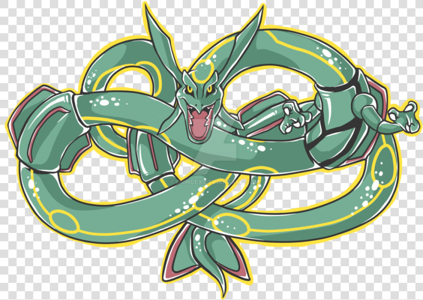 Rayquaza Transparent Delta   Rayquaza Dragon Ball  HD Png DownloadTransparent PNG