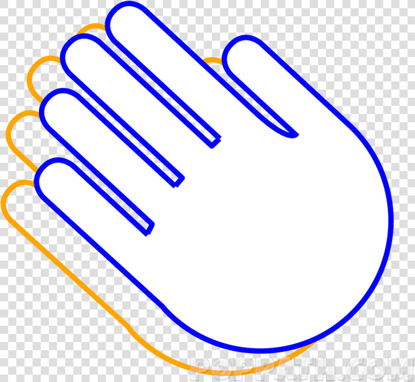 Draw Clapping Hands Step By Step  HD Png DownloadTransparent PNG