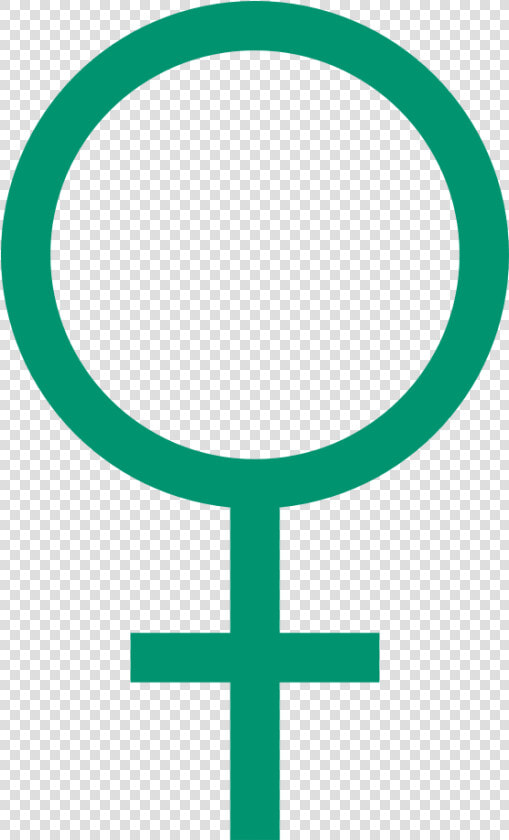 Female Symbol Color Colour Irish Green  HD Png DownloadTransparent PNG