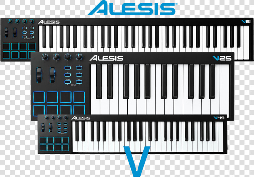 Alesis Vseries Main   Alesis V25 Setup  HD Png DownloadTransparent PNG