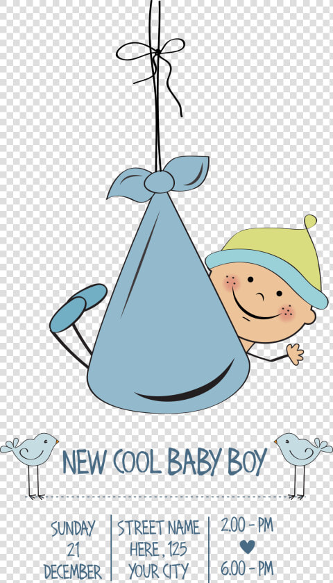 Cute Infant Shower Cuteness Vector Baby Clipart   Happy Birthday New Born Baby  HD Png DownloadTransparent PNG