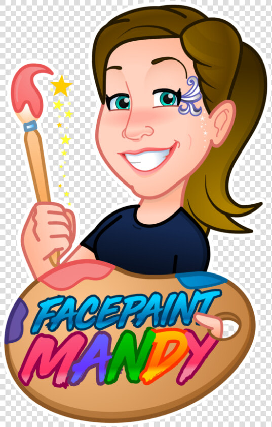 Facepaint Mandy Logo  HD Png DownloadTransparent PNG