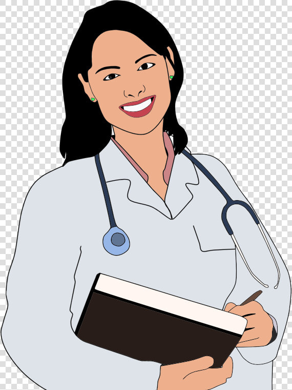 Doctor Clipart Png Free Vector Graphic Doctor Medicine   Clip Art Female Doctor  Transparent PngTransparent PNG