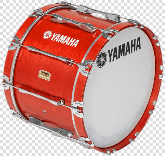 Red Bass Drum   Yamaha Marching Bass Drums  HD Png DownloadTransparent PNG