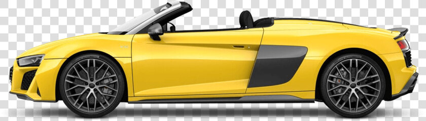 Vegas Yellow Audi R8 Spyder  HD Png DownloadTransparent PNG