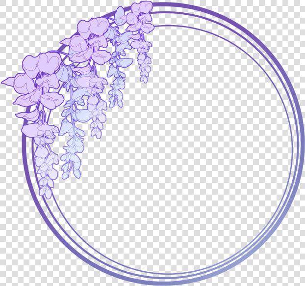  circle  overlay  frame  tumblr  frame   Flower Circle Art  HD Png DownloadTransparent PNG