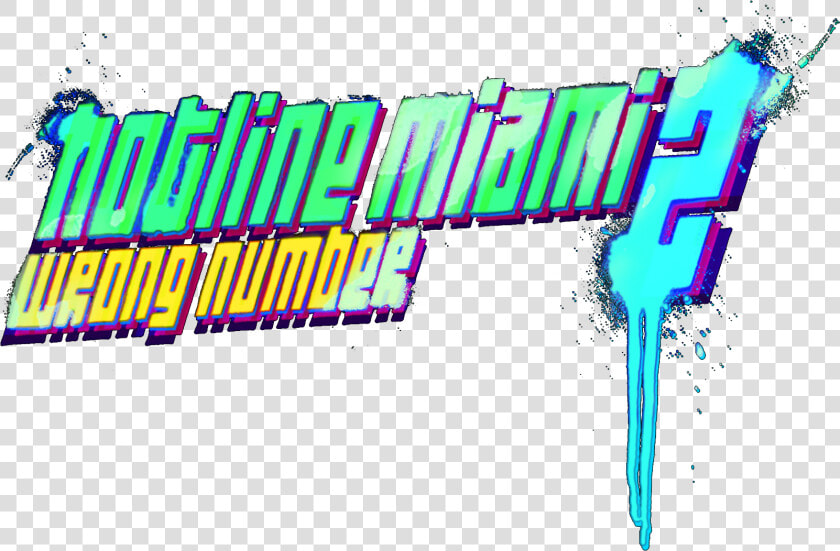 Transparent Title Background Png   Hotline Miami 2 Wrong Number Title  Png DownloadTransparent PNG