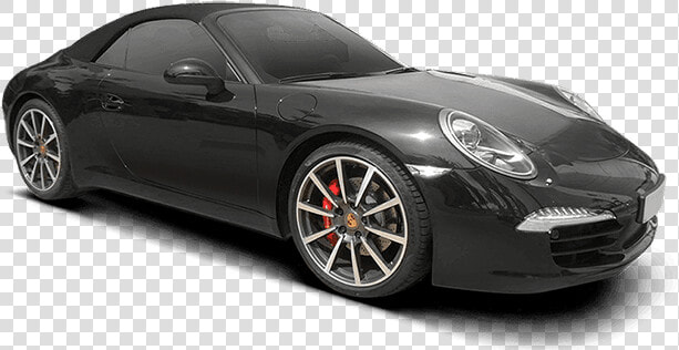 Porsche 911 Cabrio 2d Schwarz  HD Png DownloadTransparent PNG