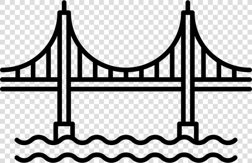 Golden Gate Bridge   Golden Gate Bridge Clip Art  HD Png DownloadTransparent PNG