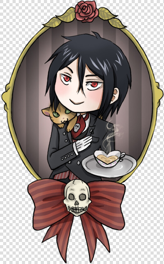 Transparent Sebastian Michaelis Png   Cartoon  Png DownloadTransparent PNG