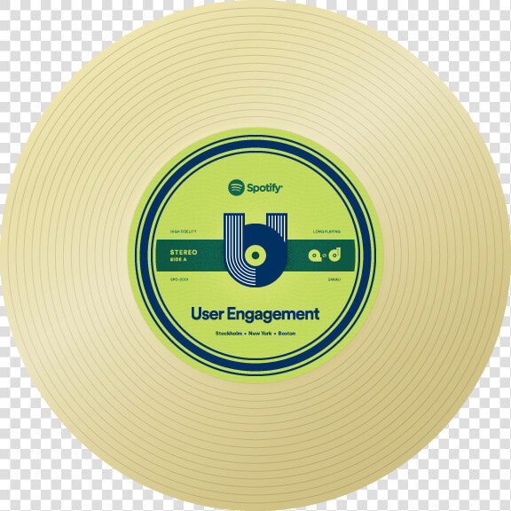 Spotify Gold Record Recognition Award   Label  HD Png DownloadTransparent PNG