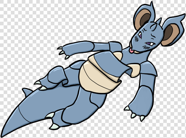 Flat Nidoqueen   Cartoon  HD Png DownloadTransparent PNG